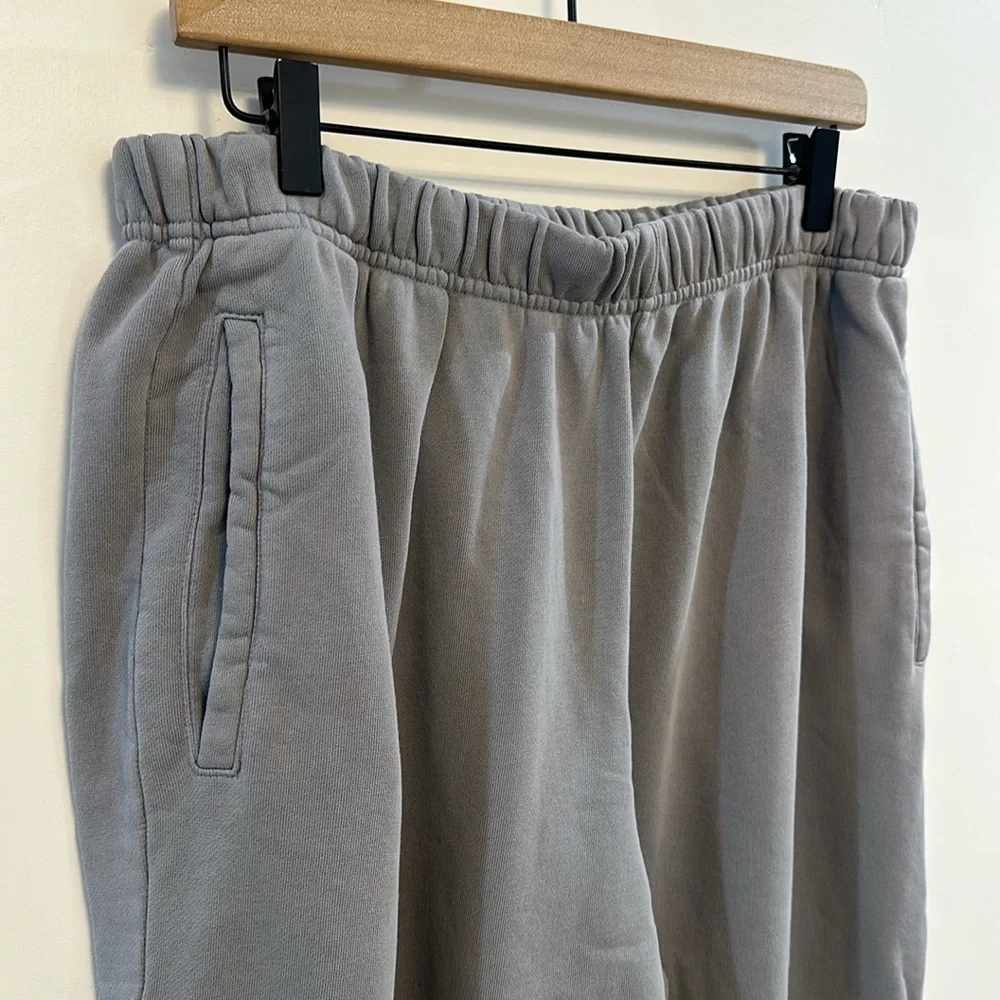 SKIMS grey lounge fleece jogger size xl